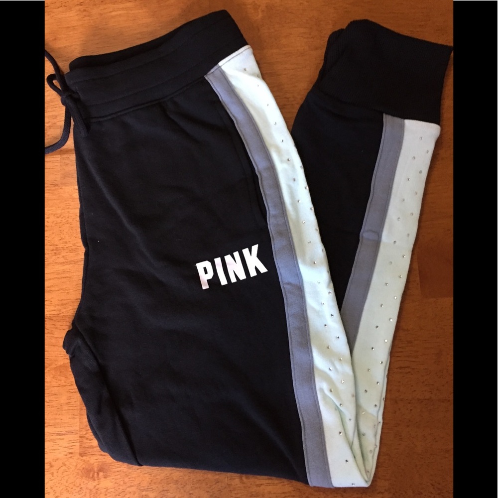 NIP Victoria’s Secret Pink Bling Skinny Jogger